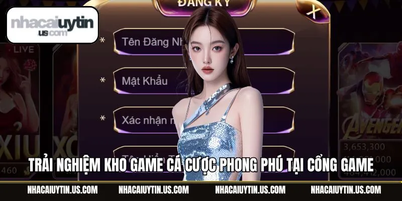 Trải nghiệm kho game cá cược phong phú tại cổng game